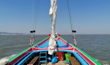 Barco Varino “Vala Real” regressa às águas do Tejo, em Azambuja