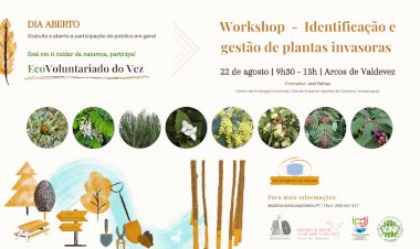 Workshop - Identificação e gestão de plantas invasoras  em Arcos de Valdevez