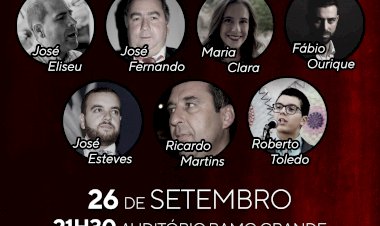 Noite de cantoria a 26 de setembro  no Auditório do Ramo Grande