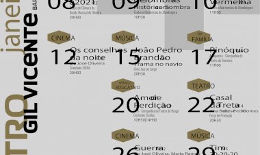 Theatro Gil Vicente inicia 2021 com programação especial