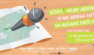Oficina On-line sobre Produção de Rádio na Lousã
