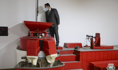 Antiga moagem foi reablitada e adptada a espaço de visitação