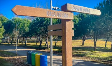 Câmara instala nova sinalética no Parque do Rio Ul