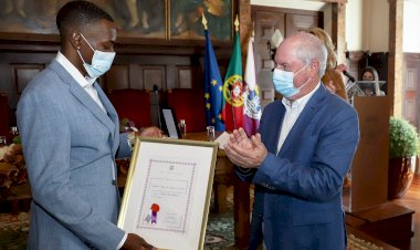 Pedro Pichardo recebe Medalha de Honra da Cidade  de Setúbal