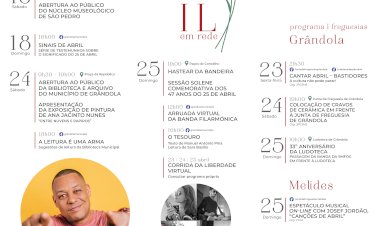 Grândola Comemora os 47 Anos do 25 de Abril com programa dedicado à Cultura