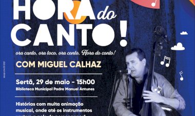 «Hora do Conto, Hora do Canto» na Biblioteca Municipal da Sertã