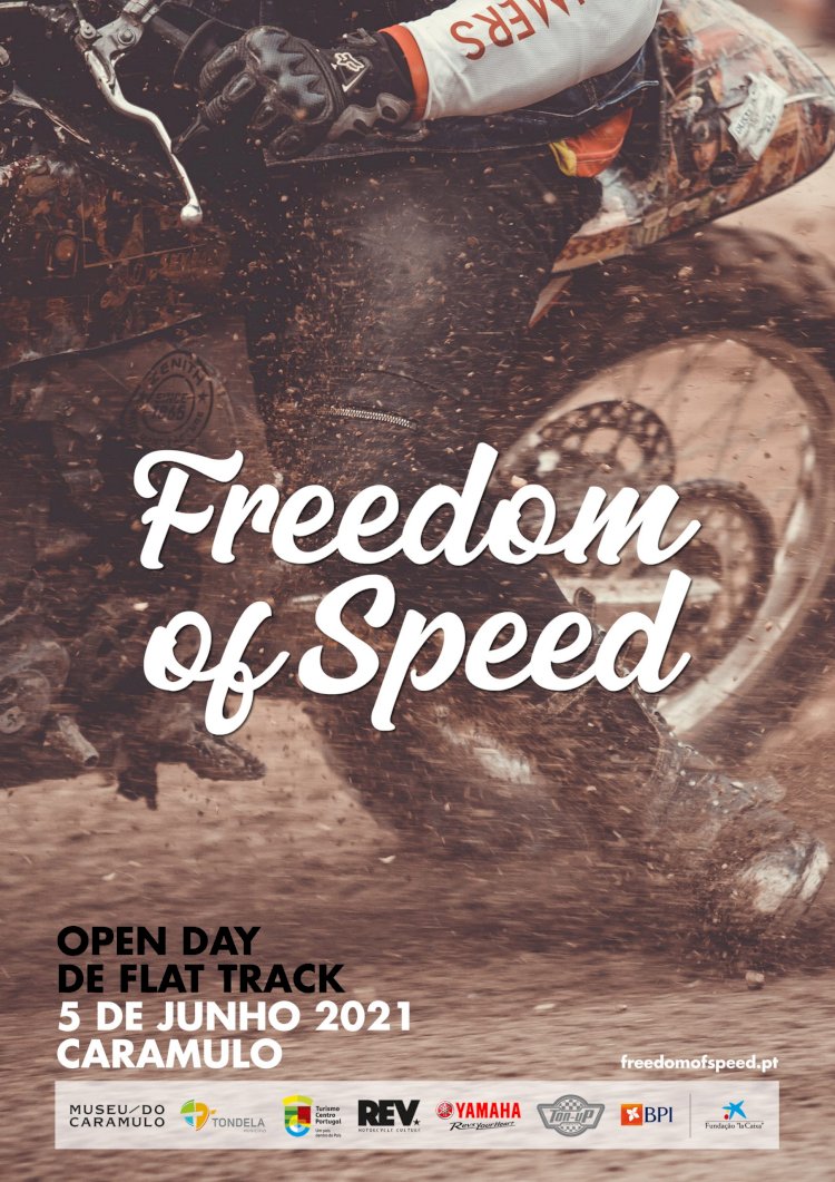 Freedom of Speed, uma pista de flat track na Serra do Caramulo