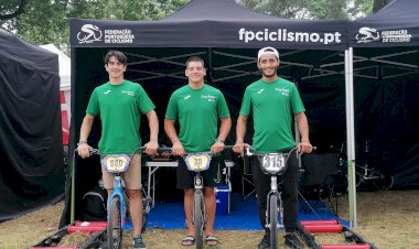 Selecção Nacional com três corredores em Zolder