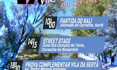 IX Rali Histórico Vila da Sertã decorre a 4 de Setembro
