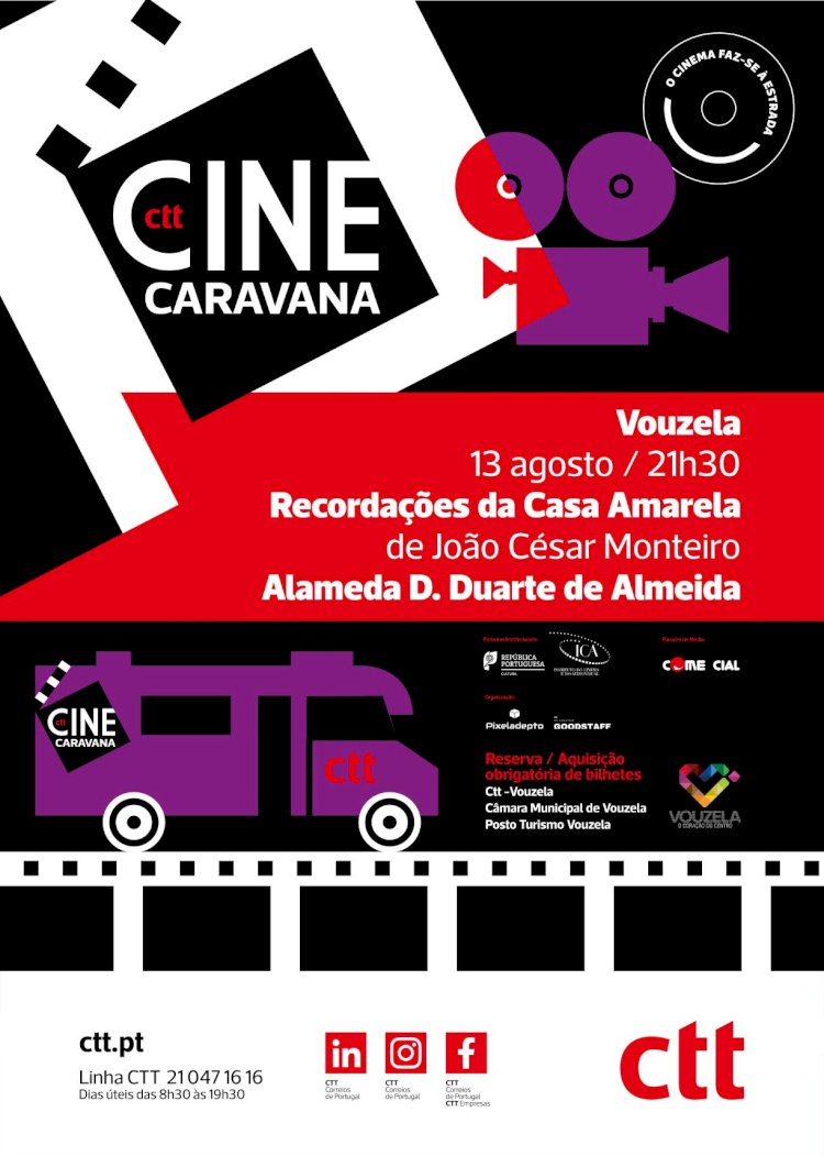 Cine-Caravana traz cinema ao ar livre a Vouzela