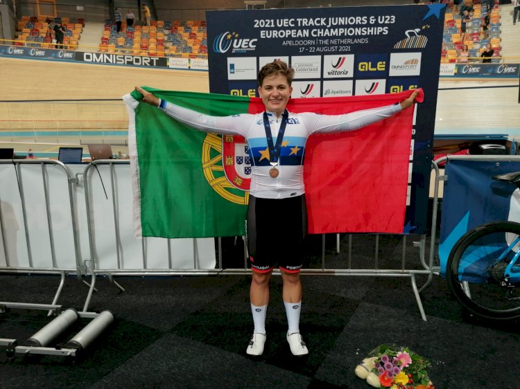Maria Martins conquista medalha de ouro nos europeus de pista
