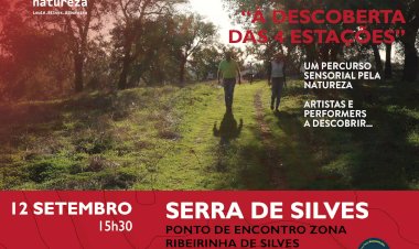 Geopalcos convida à "Descoberta das 4 Estações" através de percurso sensorial performativo pela serra de Silves