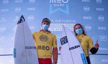 Liga MEO Surf - Kika Veselko e Afonso Antunes conquistam o Bom Petisco Peniche Pro em Supertubos