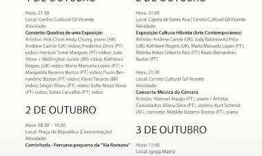 Roteiro IV do Viver ao Vivo, com Tempo no Centro em Sardoal