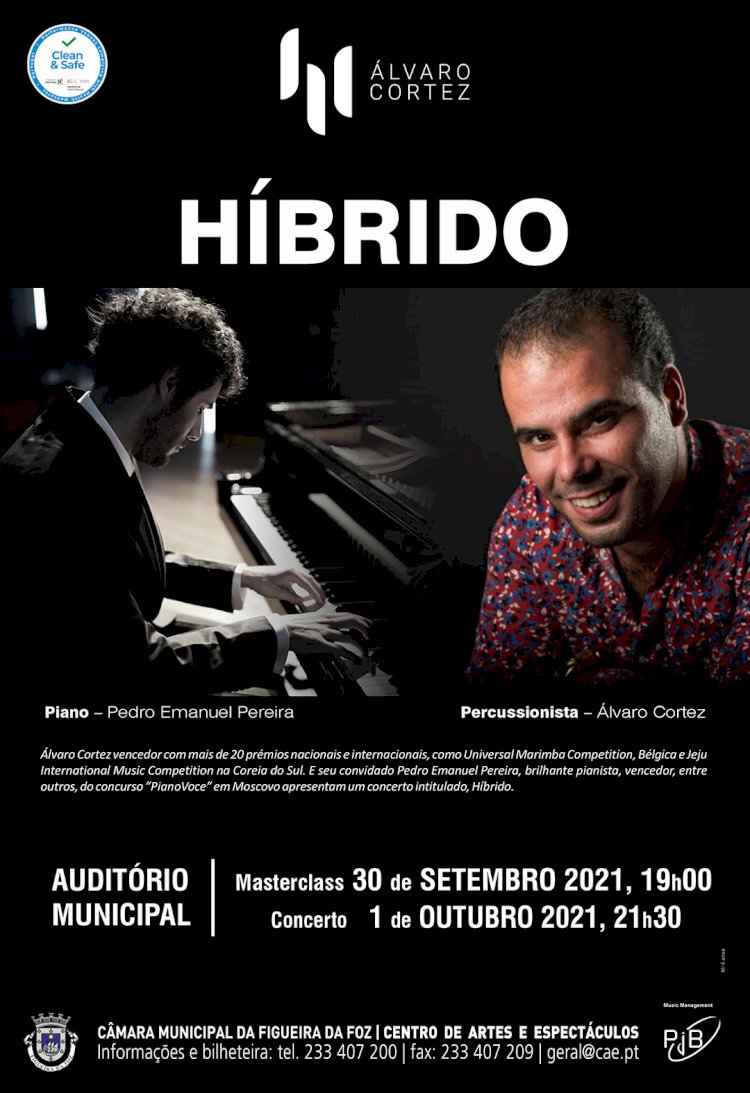"Híbrido", com Álvaro Cortez e Pedro Emanuel Pereira, no âmbito do Dia Mundial da Música