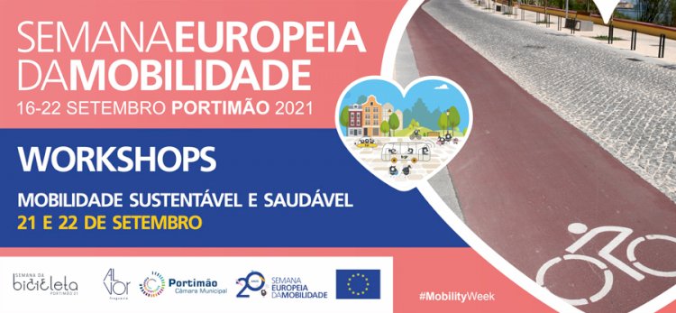 Município de Portimão promove  workshops sobre mobilidade sustentável e saudável na Semana Europeia da Mobilidade