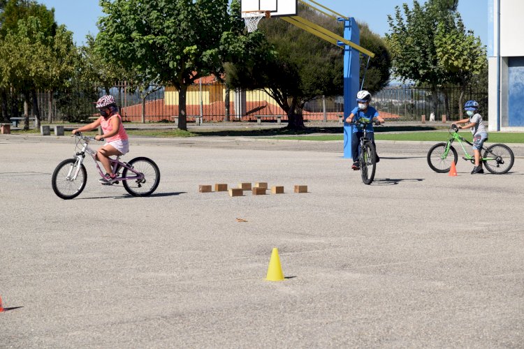Semana europeia da mobilidade assinalada com ciclismo nas escolas