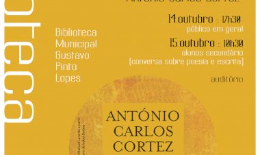 Apresentação do livro «Diamante»  com o poeta António Carlos Cortez