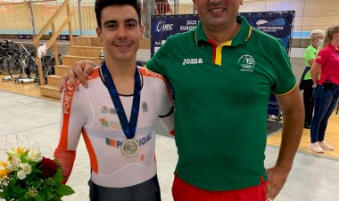 Iúri Leitão vice-campeão europeu na corrida por pontos