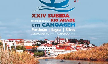 Subida do Rio Arade em Canoagem