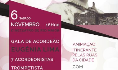 Espetáculo de homenagem à acordeonista Eugénia Lima em Rio Maior