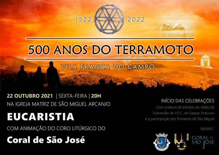 Celebrações em memória dos 500 anos da subversão de Vila Franca do Campo têm início a 22 de Outubro