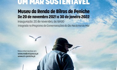 Museu da Renda de Bilros de Peniche acolhe exposição "Pescadores e aves marinhas, aliados por um mar sustentável"