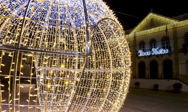 Alcácer do Sal brilha ainda mais com a iluminação de Natal
