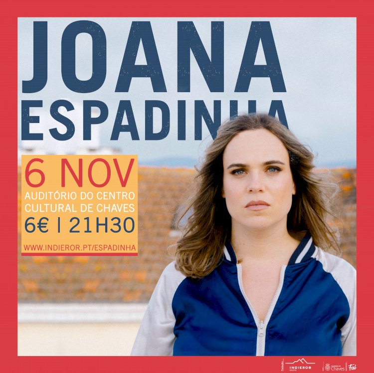 Joana Espadinha sobe ao palco do Centro Cultural  a 6 de Novembro