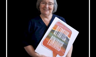 Exposição «Retratos Contados» de Alice Vieira na Biblioteca Municipal Gustavo Pinto Lopes