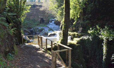 Inauguração dos Passadiços da Cascata do Fojo, na freguesia  de Lara
