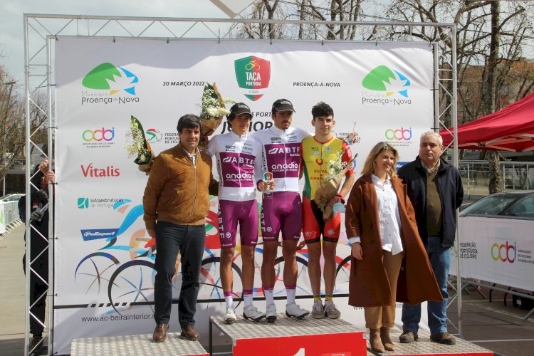 Gonçalo Tavares em segundo lugar na 1ª Taça de Portugal de Juniores em ciclismo