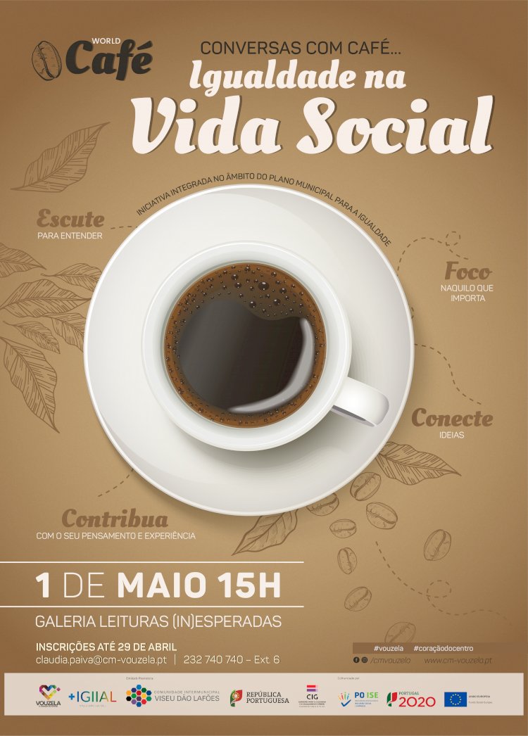 Vouzela promove world café para debater a Igualdade na Vida Social