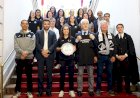 Equipa feminina de futsal de Coimbra recebida no Salão Nobre