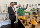 Presidente da Câmara Municipal da Sertã visitou o “Museu Avô do Bigode”