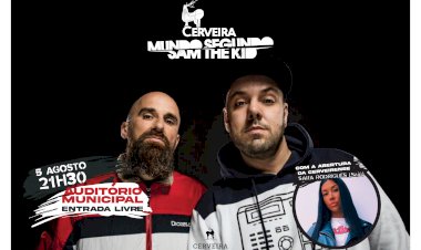 Mundo Segundo e Sam the Kid sobem ao palco da Vila das Artes