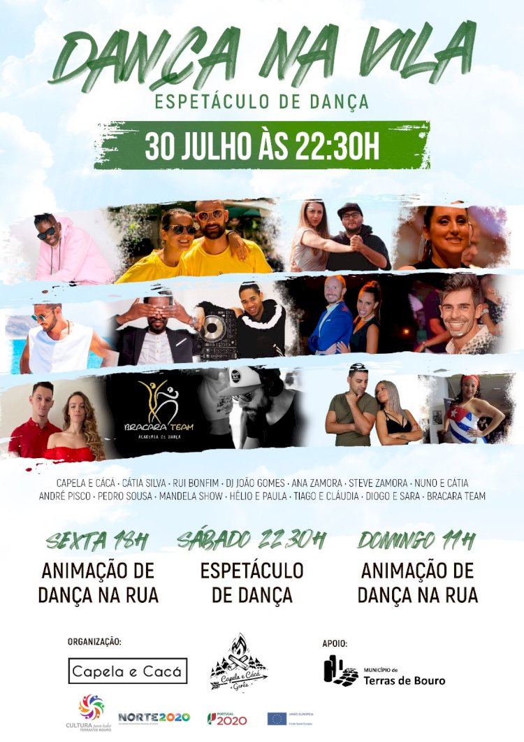 Espectáculo "Dança na Vila" a 30 de Julho no Gerês