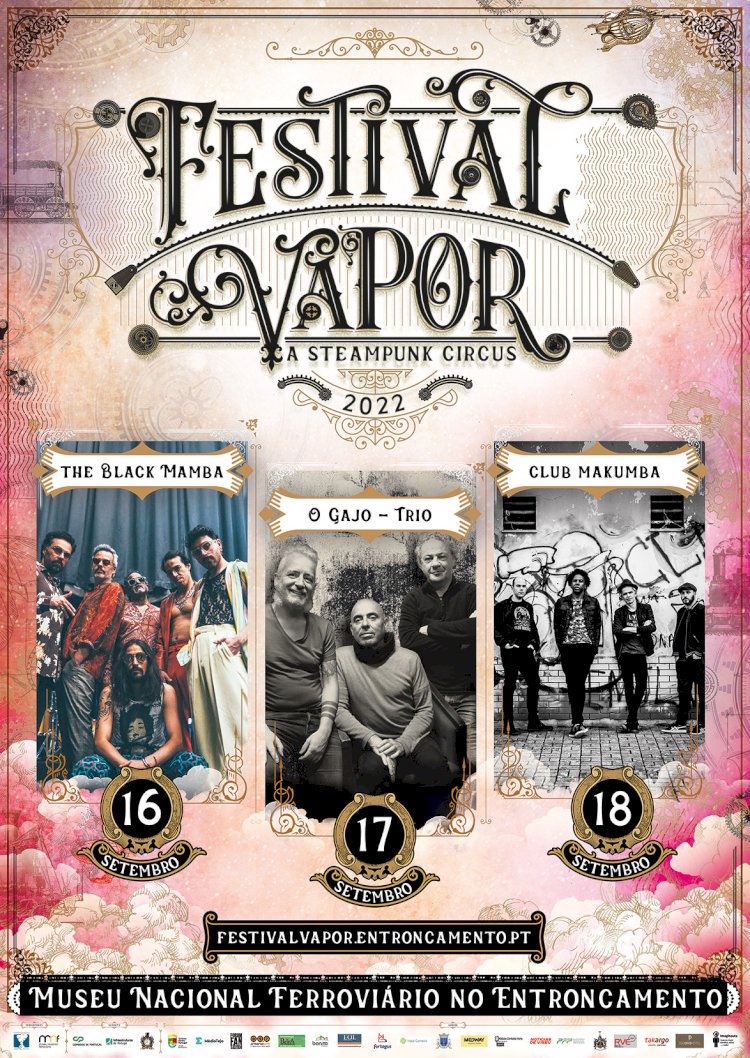 O Festival Vapor está de volta ao Museu Nacional Ferroviário