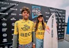 5 minutos com Guilherme Ribeiro e Teresa Bonvalot, líderes da Liga MEO Surf