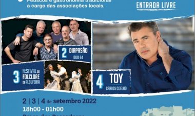 Festival de Folclore, Toy e Diapasão animam Festas do Pescador de Albufeira