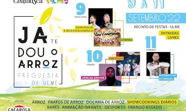 Vila de Ulme, na Chamusca, recebe o festival “Já Te Dou o Arroz”