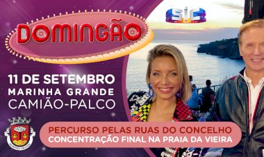 Domingão vem ao concelho da Marinha Grande