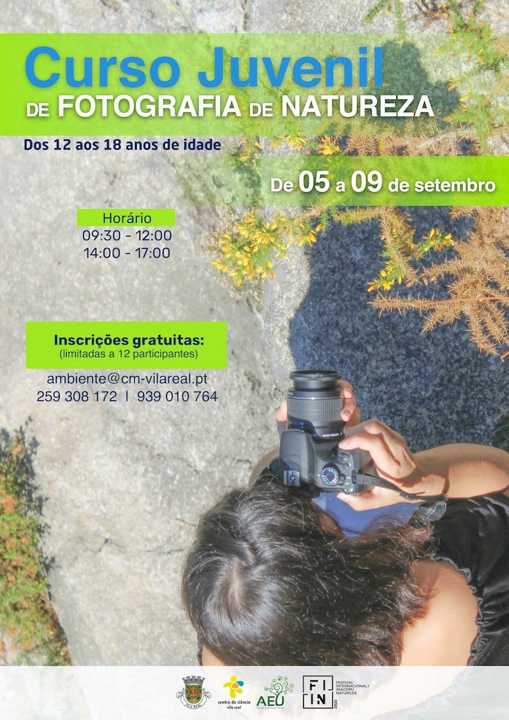 FIIN’22 - Curso juvenil de Fotografia de Natureza em Vila Real