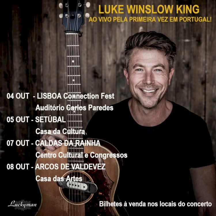 Luke Winslow-King ao vivo pela primeira vez em Portugal