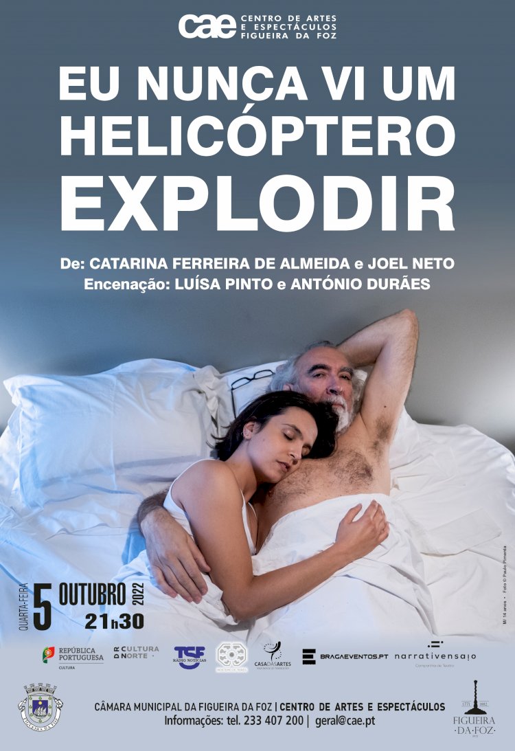 Peça de Teatro “Eu Nunca Vi um Helicóptero Explodir”