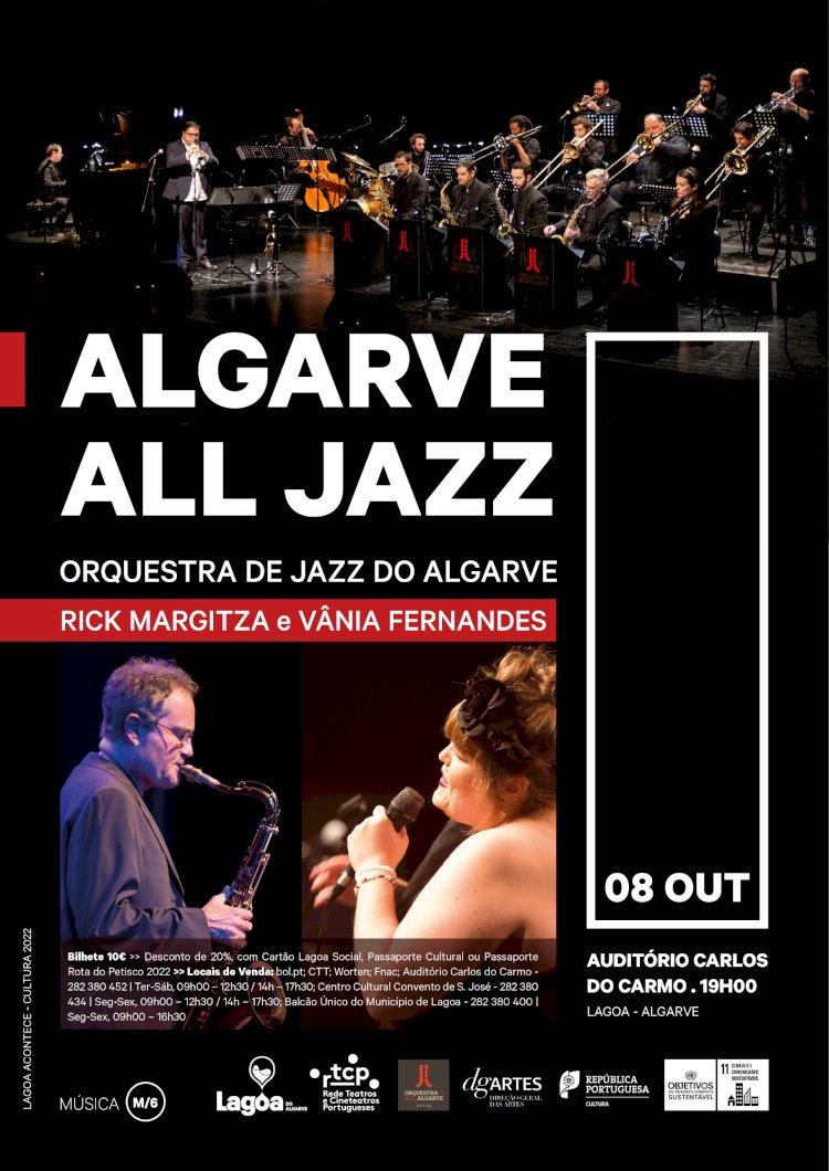 "Algarve All Jazz" no  Auditório Carlos do Carmo