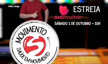 Movimento S estreia programa de televisão para toda a família promotor de bons hábitos de saúde
