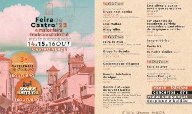 Feira de Castro regressa no terceiro fim-de-semana de Outubro