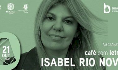 Isabel Rio Novo no Café com Letras