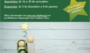 Município de Vila de Rei promove XV Concurso de Presépios e Montra Natalícia